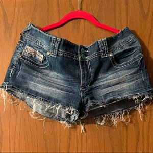 Jean shorts